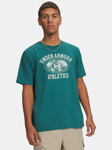 Under Armour Herren-T-Shirt Under Armour UA M 60/40S ARMOR GLOBE SS-GRN