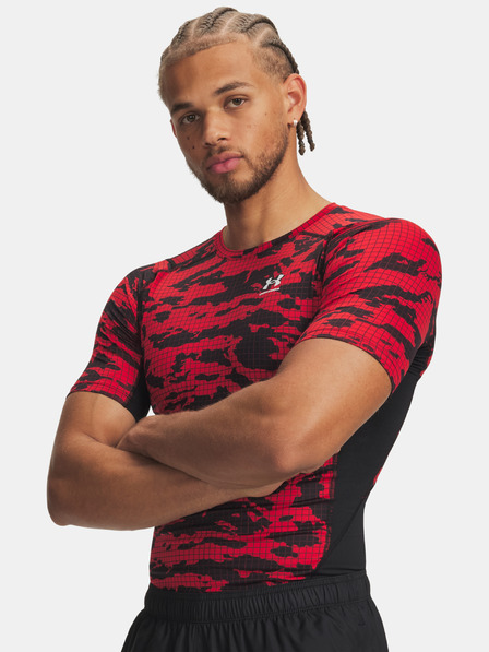 Under Armour Herren-T-Shirt Under Armour UA HG Printed SS-BLK