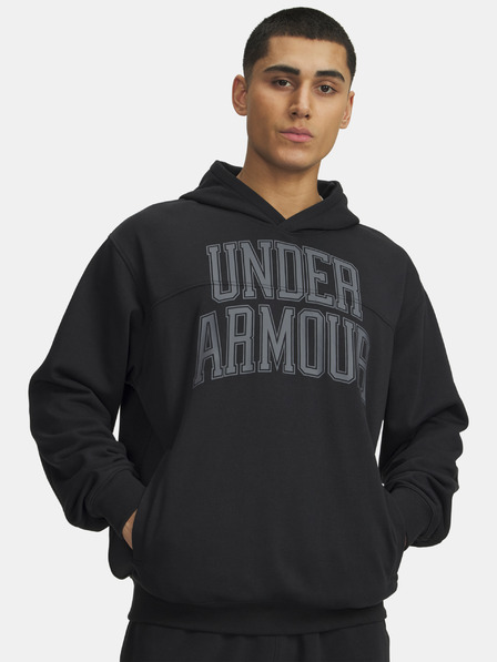 Under Armour Herren Sweatjacke Under Armour UA Rival LW Graphic Hoodie-BLK