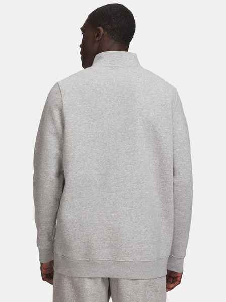 Under Armour Herren Sweatjacke Under Armour UA Icon Fleece 1/4 Zip-GRY