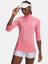Under Armour Damen T-Shirt Under Armour Tech 1/2 Zip- Twist-PNK