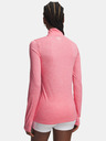 Under Armour Damen T-Shirt Under Armour Tech 1/2 Zip- Twist-PNK