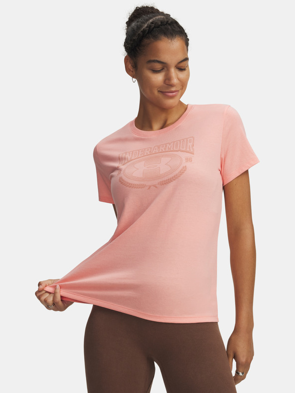 Under Armour Damen-Shirt Under Armour UA W VARSITY SS-PNK