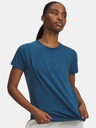 Under Armour Damen T-Shirt Under Armour UA Rival Core SS-BLU