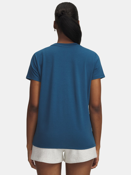 Under Armour Damen T-Shirt Under Armour UA Rival Core SS-BLU