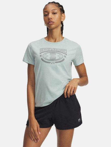 Under Armour Damen T-Shirt Under Armour UA W VARSITY SS-BLU