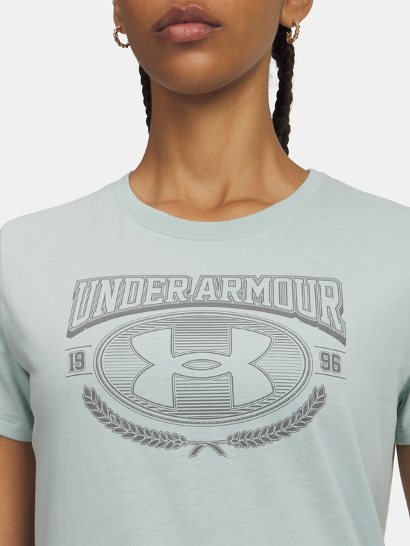 Under Armour Damen T-Shirt Under Armour UA W VARSITY SS-BLU