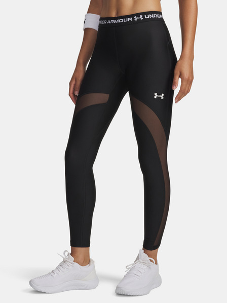 Under Armour Damen-Leggings Under Armour HeatGear Mesh Legging-BLK