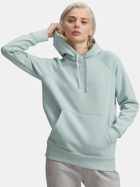 Under Armour Damen Sweatjacke Under Armour UA Rival Fleece Hoodie-BLU