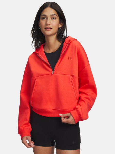 Under Armour Damen-Hoodie Under Armour UA Icon Fleece HZ Hoodie-RED