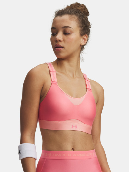 Under Armour Damen Sport-BH Under Armour UA Infinity High 2.0 Bra-PNK