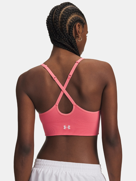 Under Armour Damen-Bustier Under Armour Vanish Seamless Low Bra-PNK