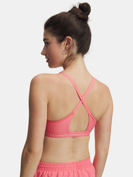 Under Armour Damen Sport-BH Under Armour UA Crossback Low Bra-PNK