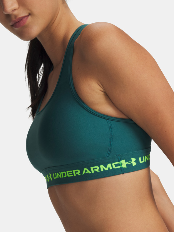 Under Armour Damen Sport-BH Under Armour Crossback Mid Bra-GRN