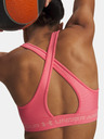 Under Armour Damen Sport-BH Under Armour Crossback Mid Bra-PNK