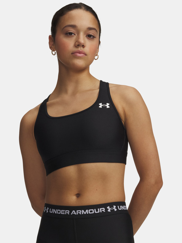 Under Armour Damen-Bustier Under Armour HeatGear Mid-BLK