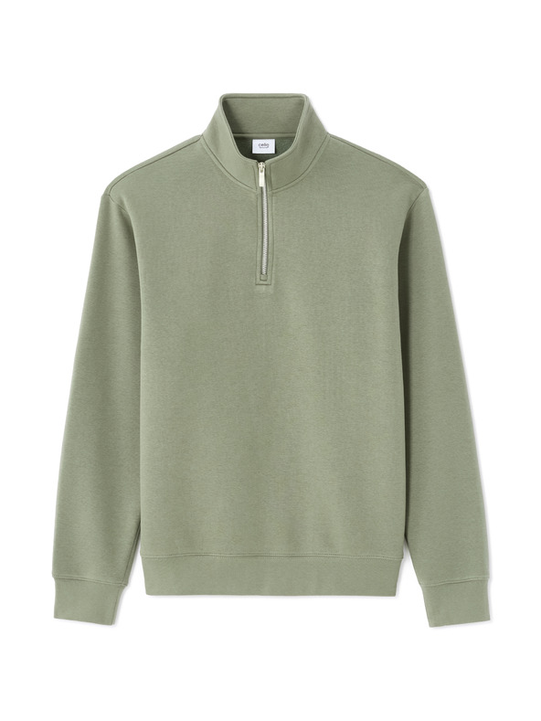 Celio Sweatshirt Metreuk mit Stehkragen