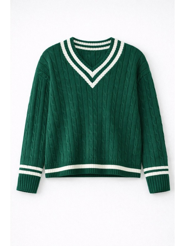 GAP Baumwollpullover mit V-Ausschnitt GAP