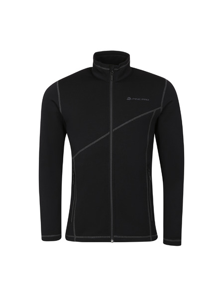 ALPINE PRO Herren Sport-Sweatjacke mit Reißverschluss ALPINE PRO RADAN 2 schwarz