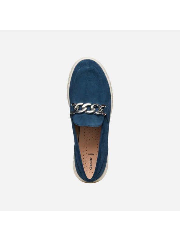 Geox Blaue Damen-Mokassins Geox Flextride