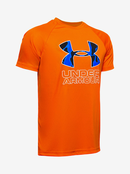 Under Armour Jungen T-Shirt Under Armour Tech Hybrid Prt Fill Ss