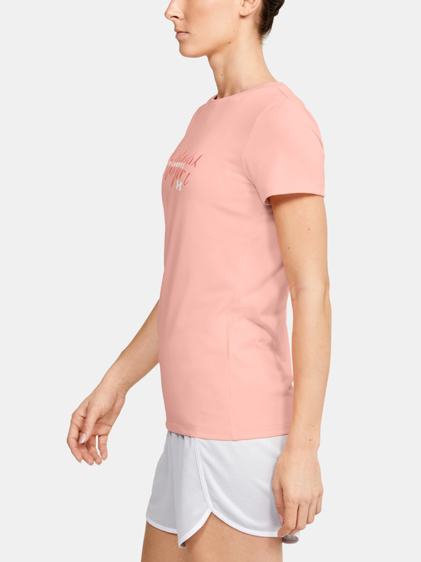 Under Armour Damen T-Shirt Under Armour Tech Script Graphic SSC