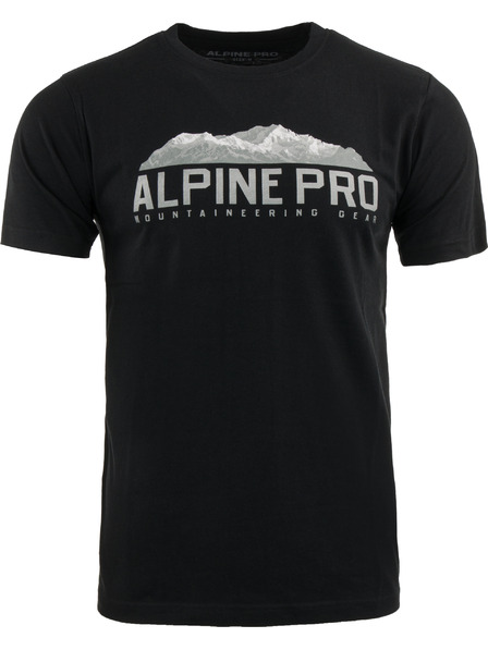 ALPINE PRO Herren Baumwoll-T-Shirt ALPINE PRO MODEN black