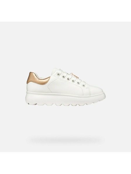 Geox Weiße Geox Puffypop Turnschuhe für Mädchen