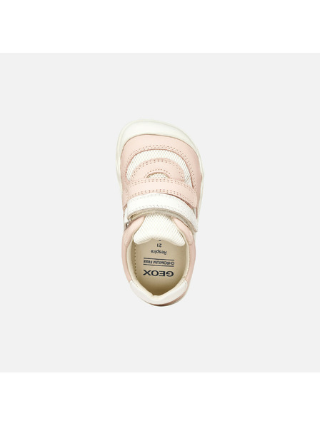 Geox Rosa Mädchen Barefoot Sneaker Geox Steppieup