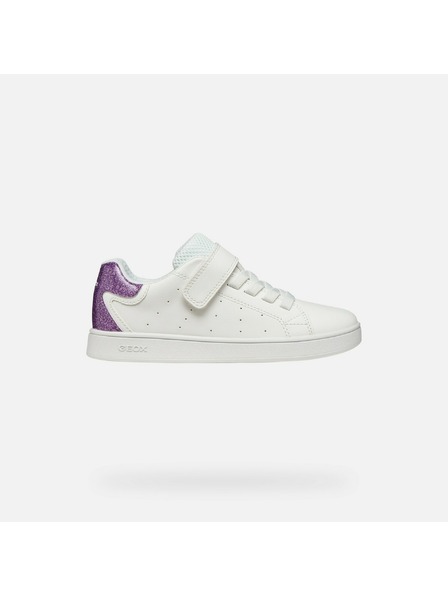 Geox Weiß Mädchen Geox Eclyper Turnschuhe