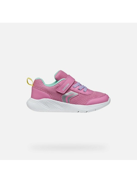 Geox Rosa Mädchen Geox Sprintye Turnschuhe