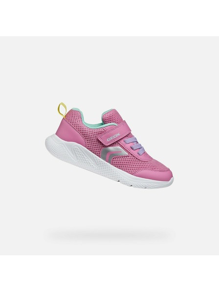 Geox Rosa Mädchen Geox Sprintye Turnschuhe