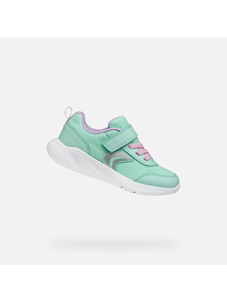 Geox Türkise Mädchen Sneaker Geox Sprintye