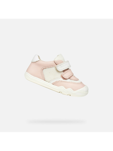 Geox Rosa Mädchen Barefoot Sneaker Geox Steppieup