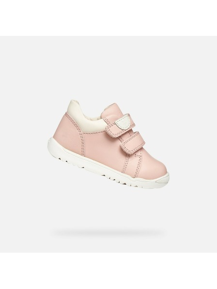 Geox Hellrosa Mädchen Schuhe für erste Schritte Geox Macchia