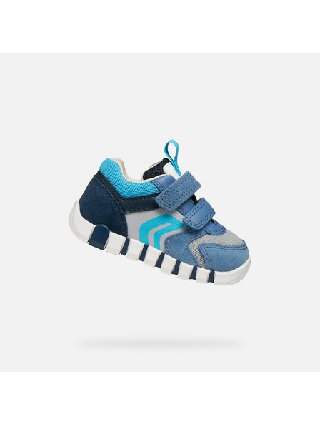 Geox Blaue Jungen Schuhe für erste Schritte Geox Iupidoo