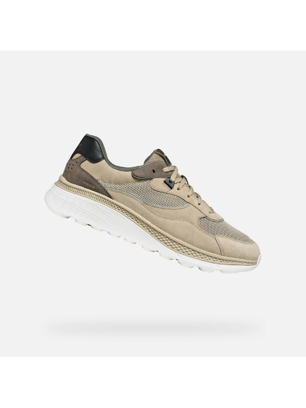 Geox Beige Herren Sneaker Geox Spherica Actif X1