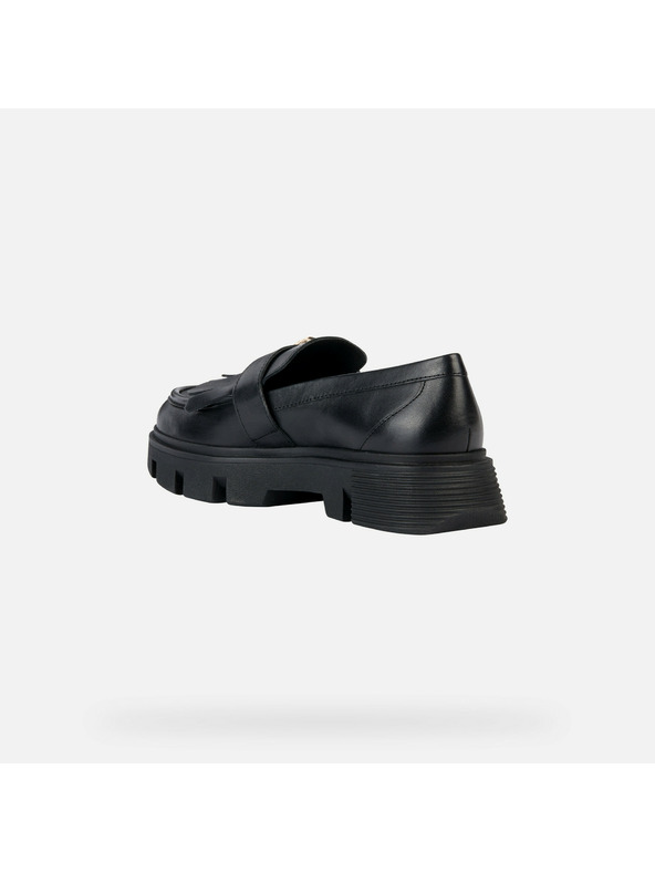 Geox Schwarze Damen-Mokassins Geox Vilde