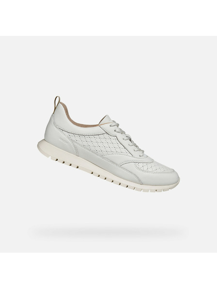 Geox Creme Damen Geox Sukie 2.0 Turnschuhe