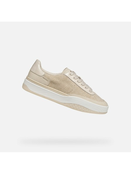 Geox Beige Damen-Sneaker Geox Dynamia