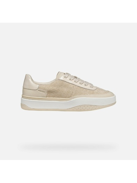 Geox Beige Damen-Sneaker Geox Dynamia