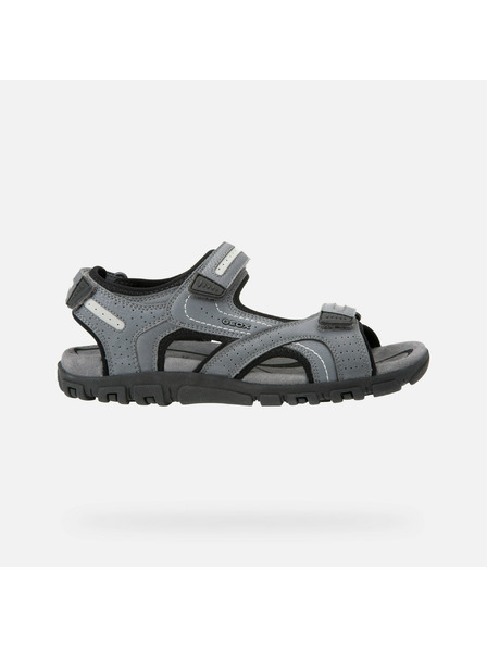 Geox Graue Herren-Sandalen Geox Strada