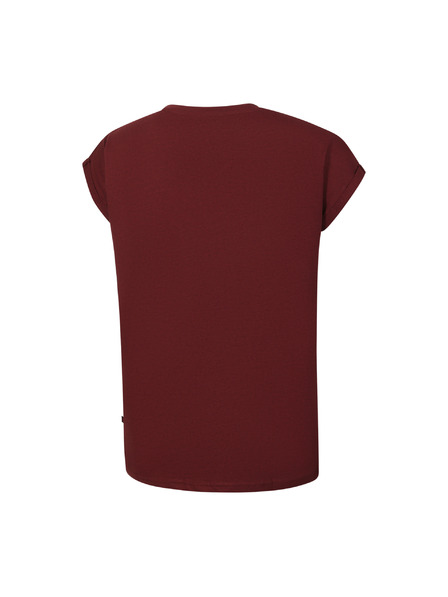 ALPINE PRO Damen T-Shirt aus knitterfreiem Material ALPINE PRO NOGERA winetasting Variante pa