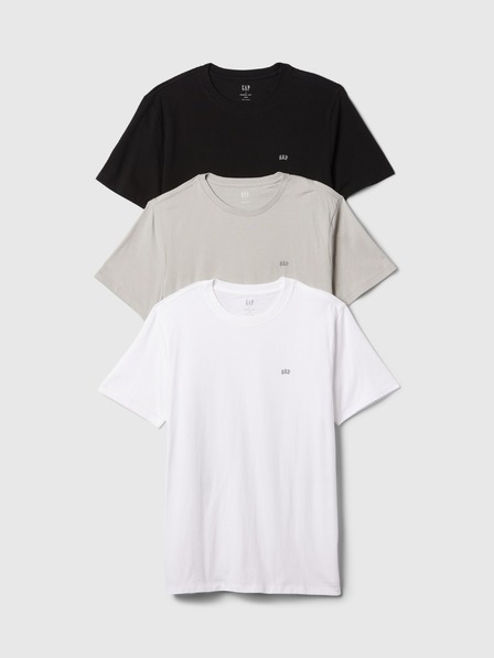 GAP Herren T-Shirt mit Logo, 3 Stück GAP
