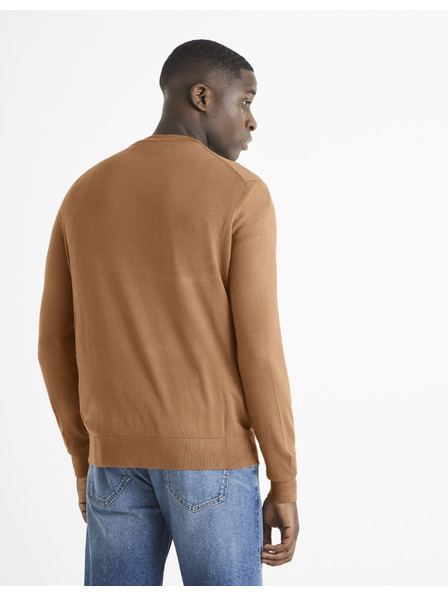 Celio Brauner Herrenpullover Celio Befirstv