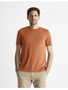 Celio Braunes Herren Basic-T-Shirt Celio Be1stee