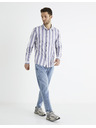 Celio Baumwollhemd Bastripes Celio