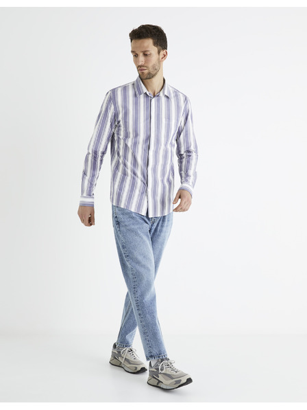 Celio Baumwollhemd Bastripes Celio