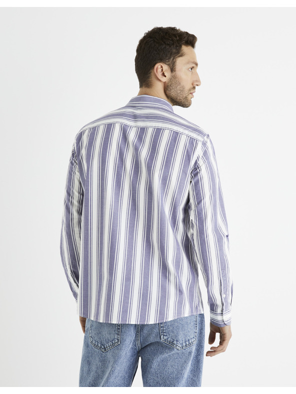 Celio Baumwollhemd Bastripes Celio