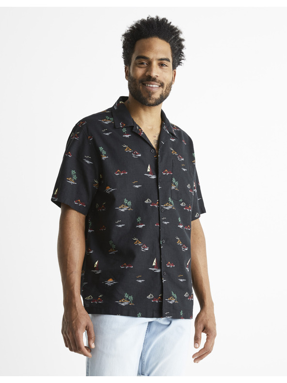 Celio Baplaya Leinenhemd Celio